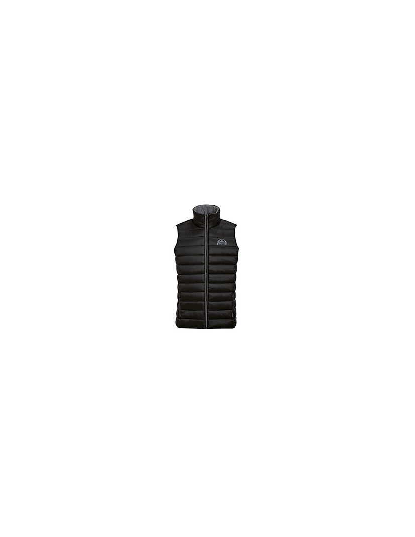 Gilet trapuntato signori XXL (nero)